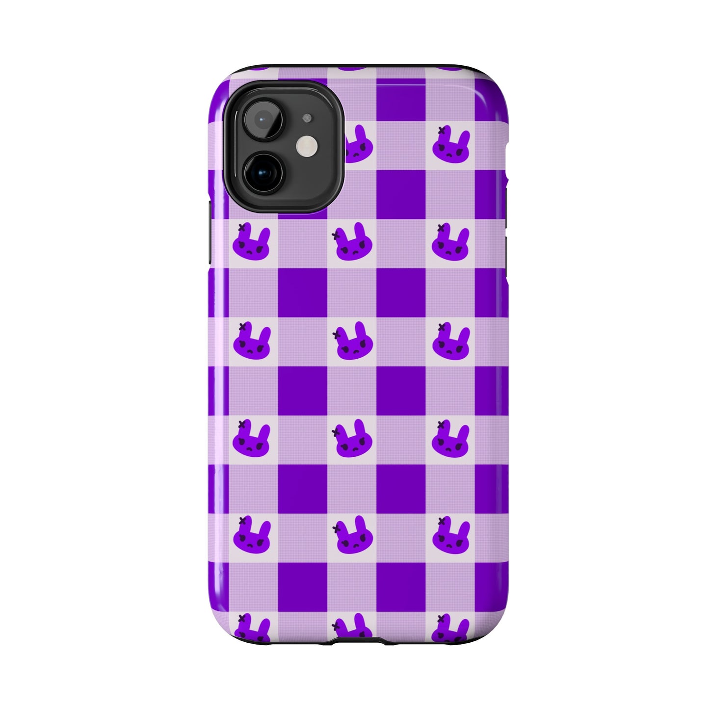 Purple X Bunny Phone Case (iPhone)