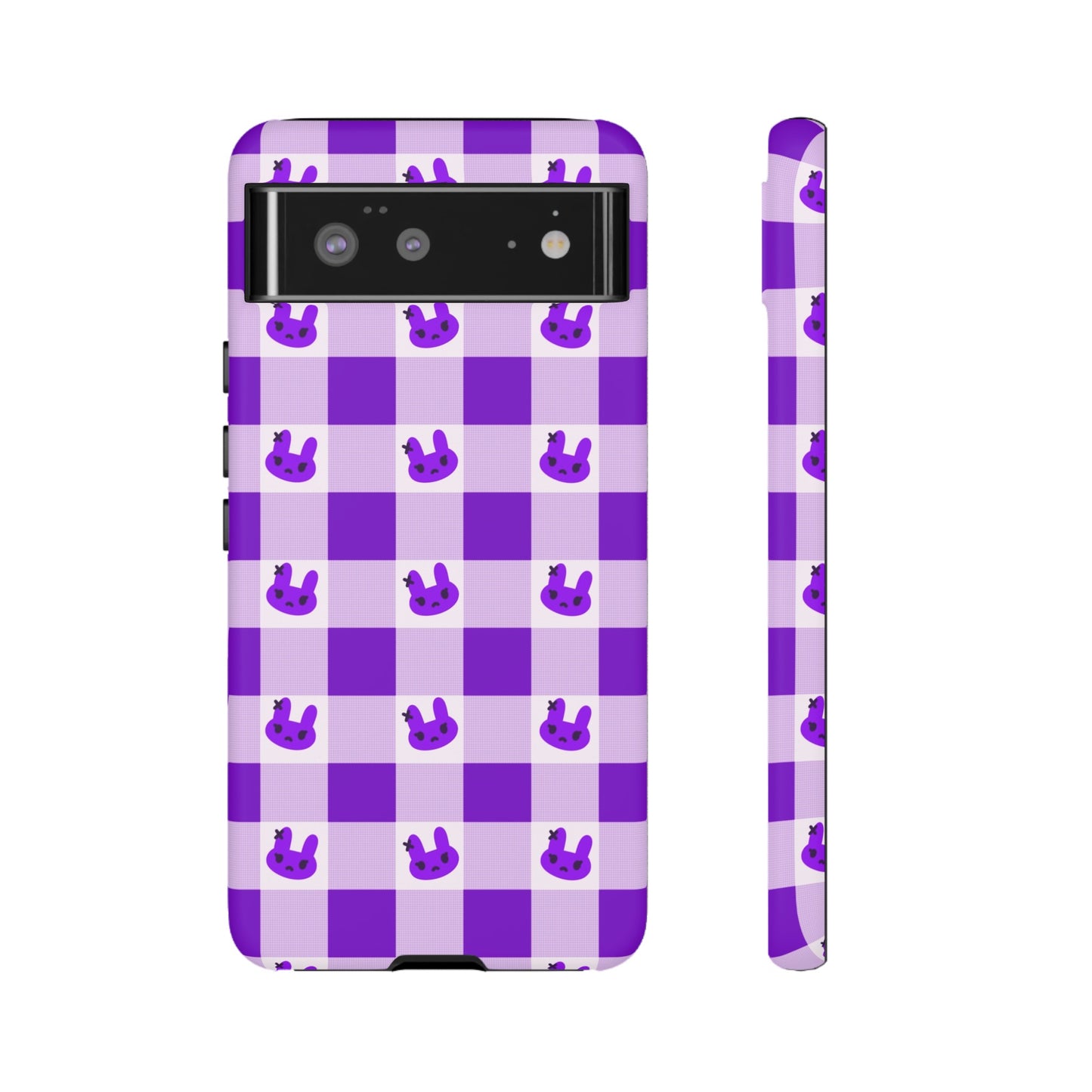 Purple X Bunny Phone Case (Google and Samsung)