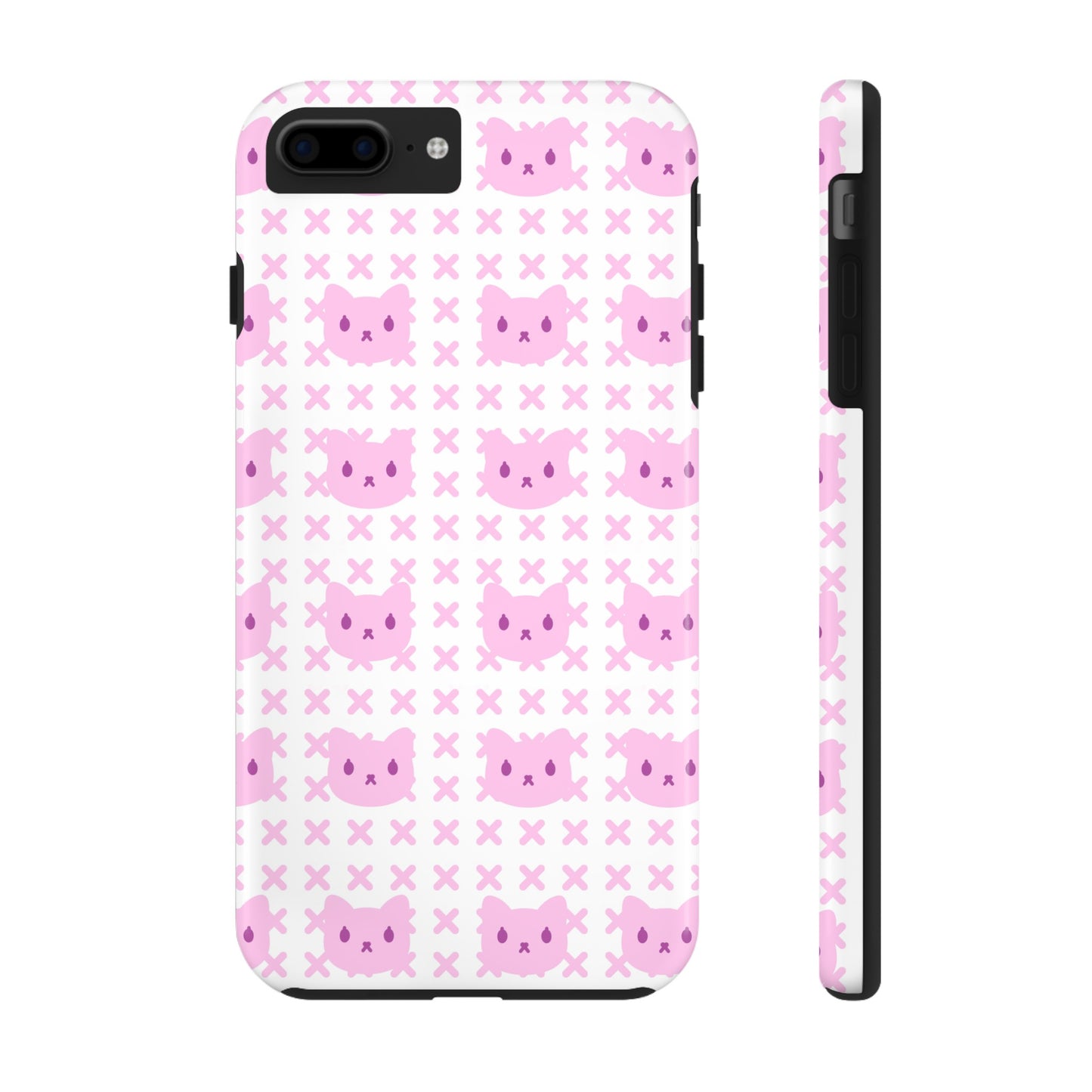 Pink X Cat Phone Case (iPhone)