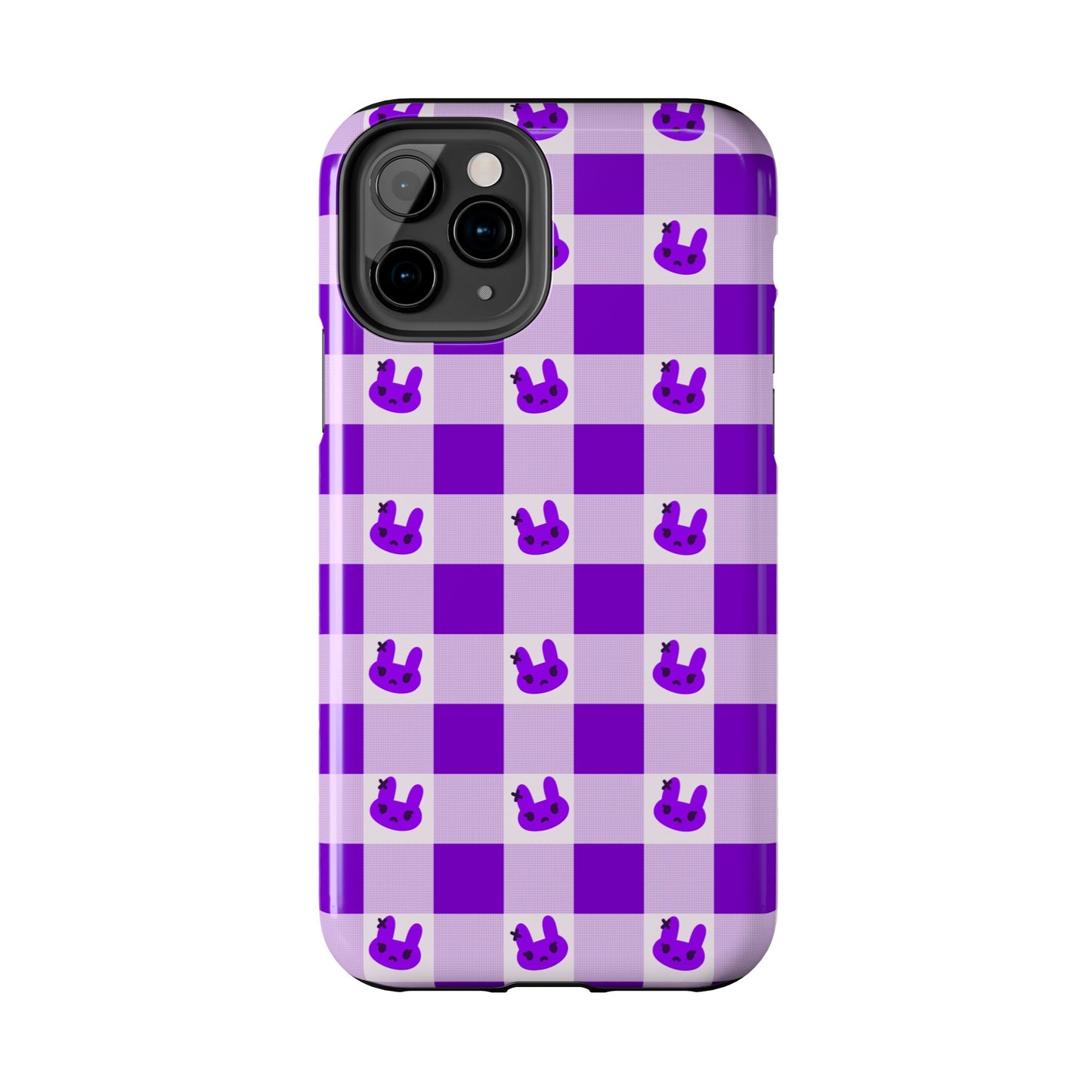 Purple X Bunny Phone Case (iPhone)