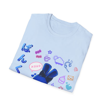 Harajuku Blue X Bunny T Shirt