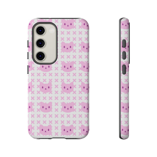 Pink X Cat Phone Case (Google and Samsung)