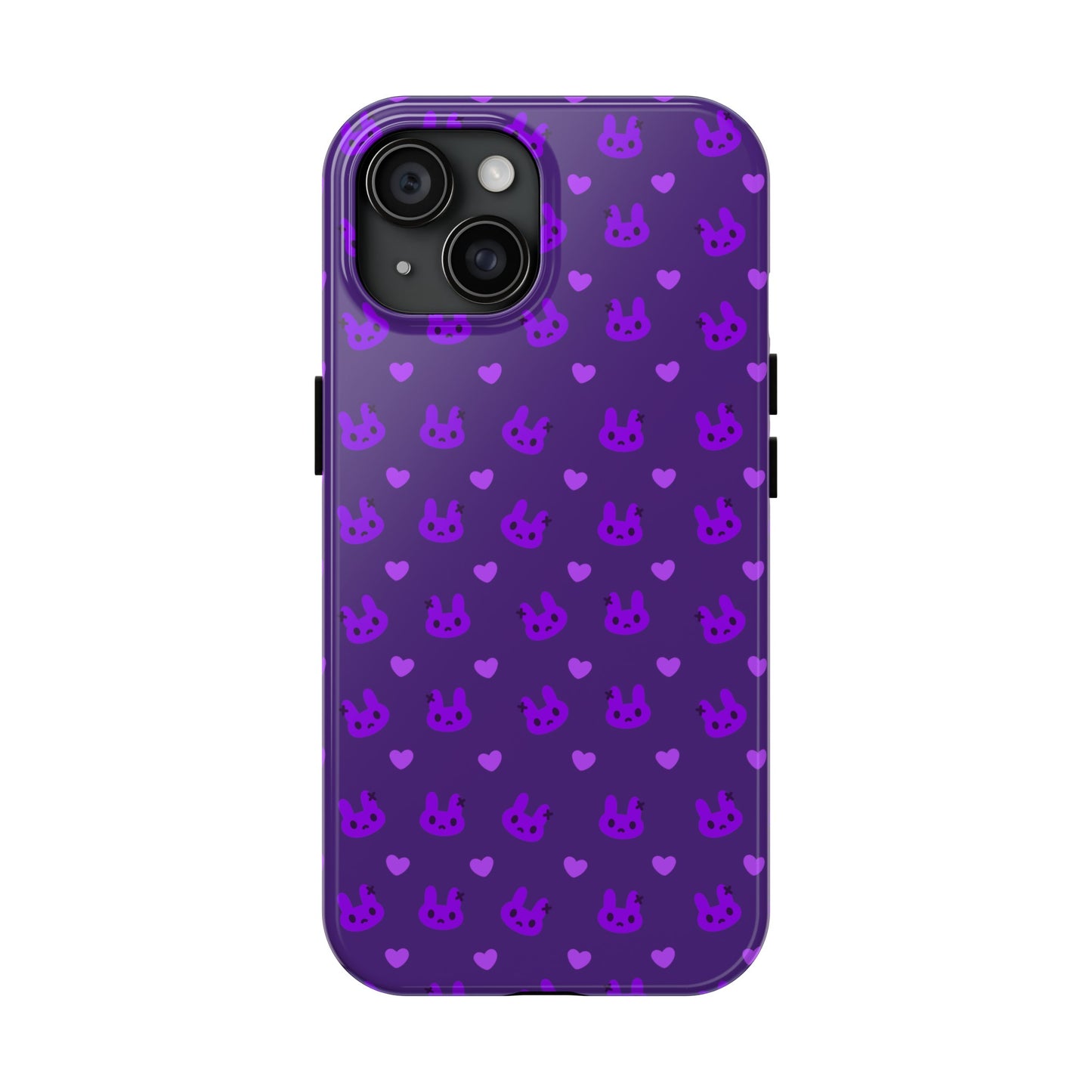 Cute Bunny Purple Phone Case (iPhone)