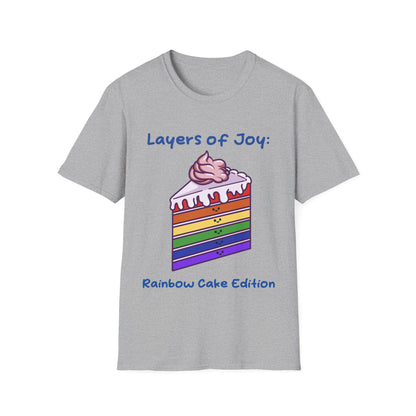 Rainbow Cake T Shirt