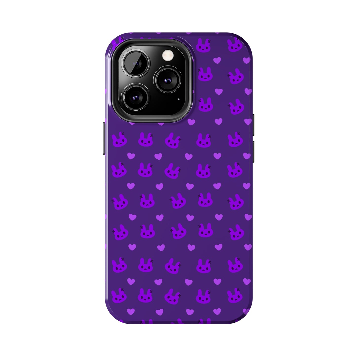 Cute Bunny Purple Phone Case (iPhone)