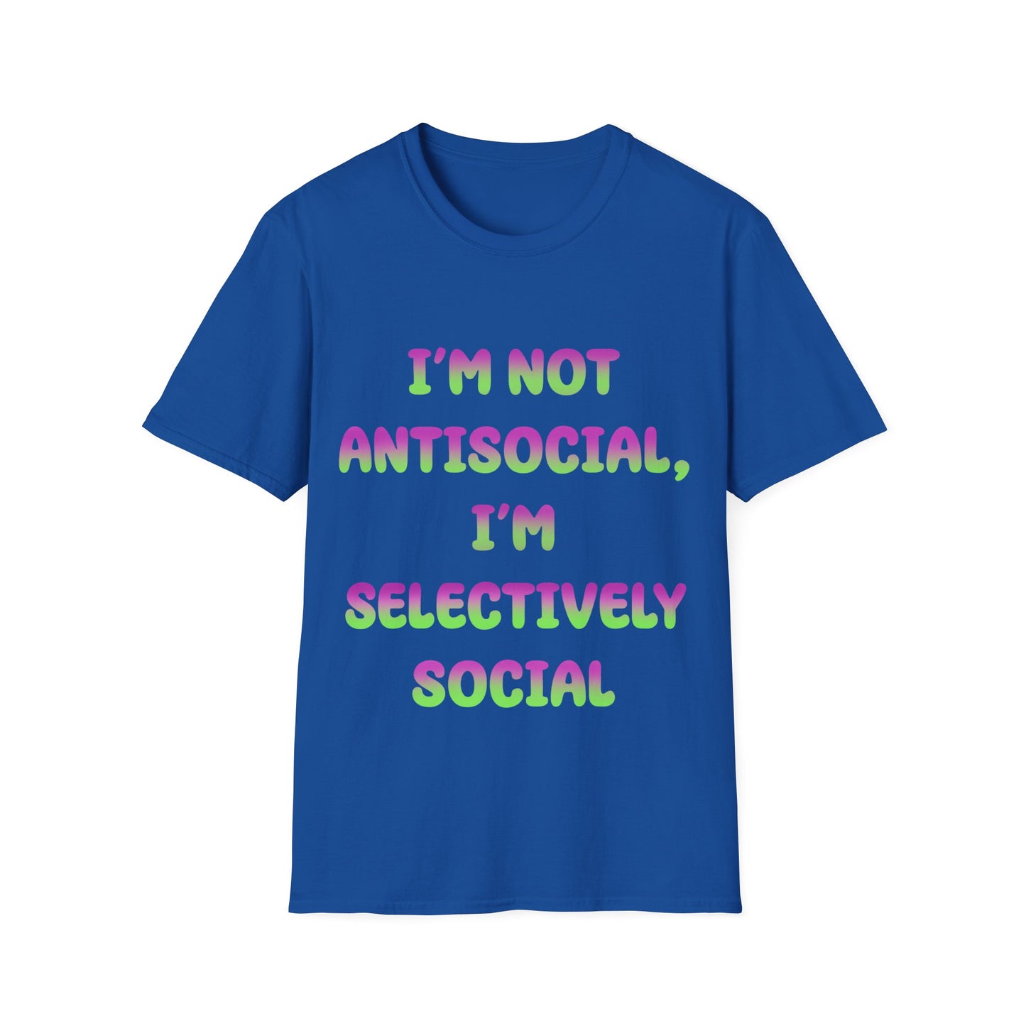 Selectively Social T Shirt