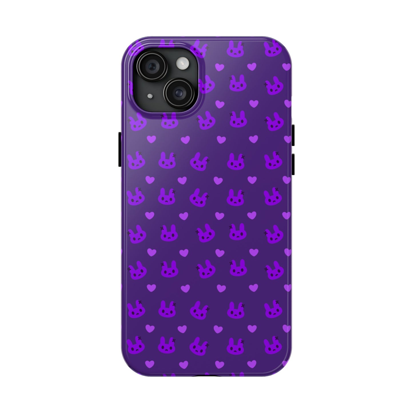 Cute Bunny Purple Phone Case (iPhone)