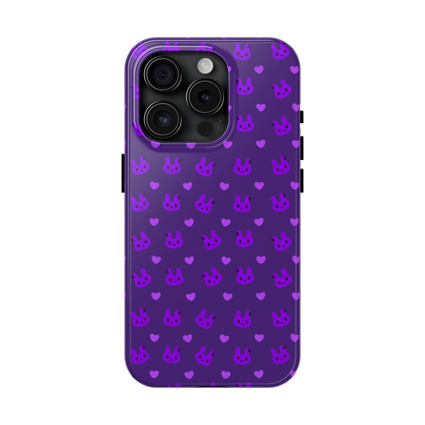 Cute Bunny Purple Phone Case (iPhone)