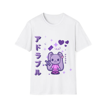 Purple X Bunny Grafitti T Shirt