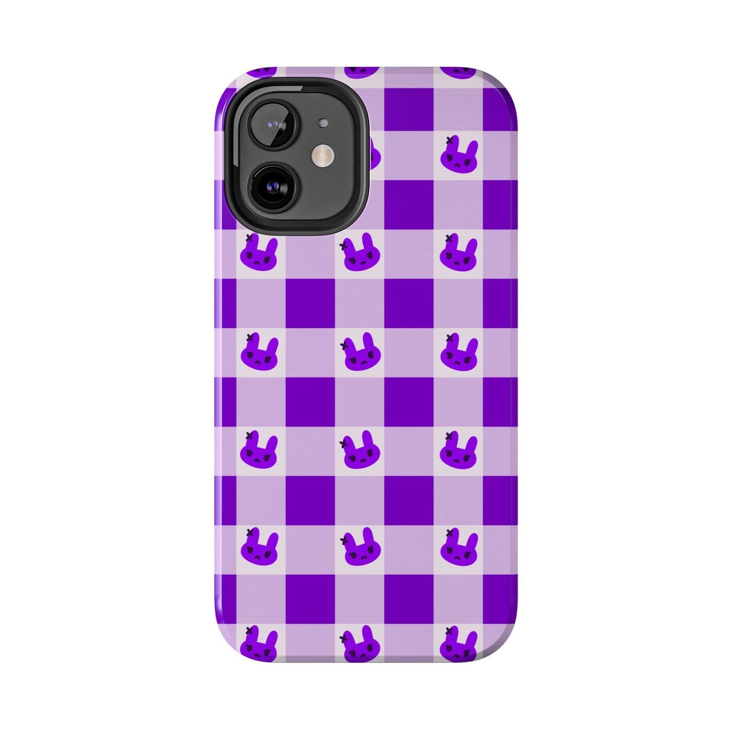 Purple X Bunny Phone Case (iPhone)