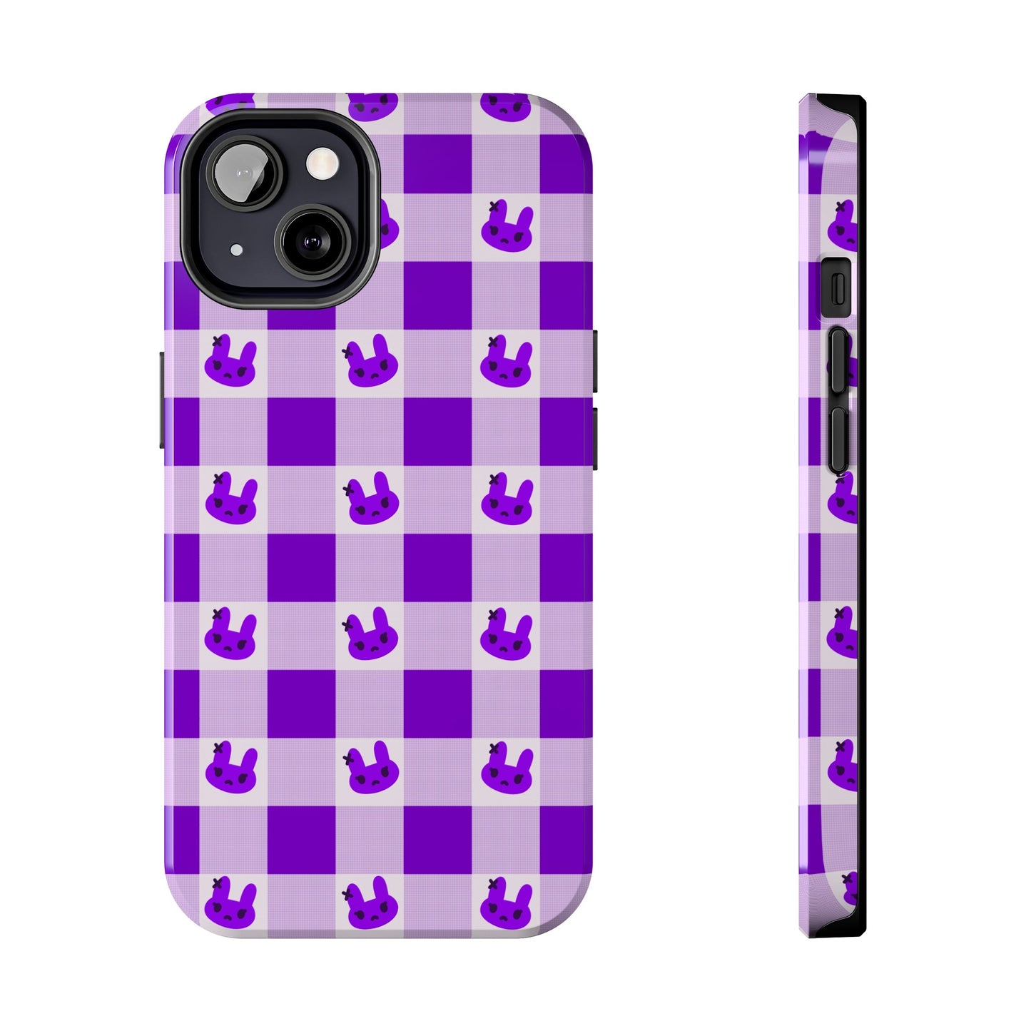 Purple X Bunny Phone Case (iPhone)