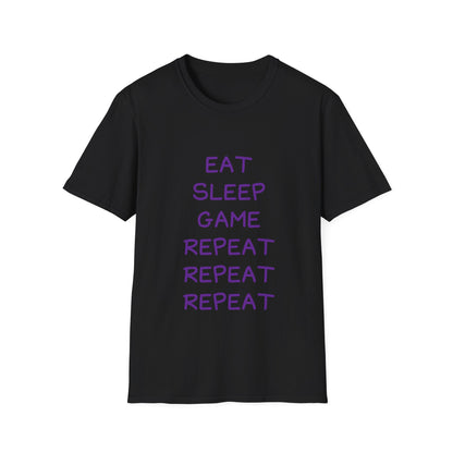 Eat Sleep Game Repeat T Shirt