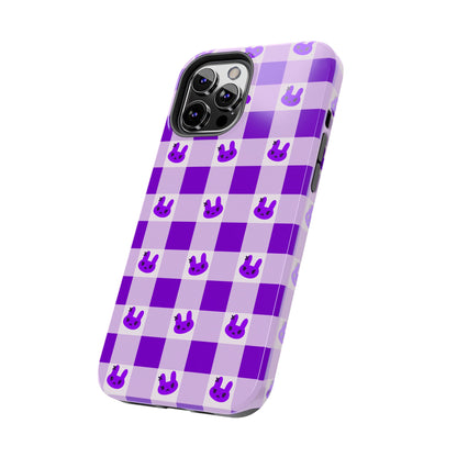 Purple X Bunny Phone Case (iPhone)