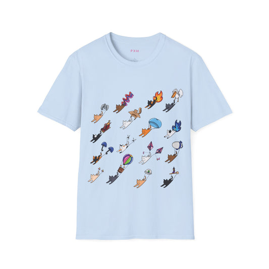 Flying Cats T Shirt