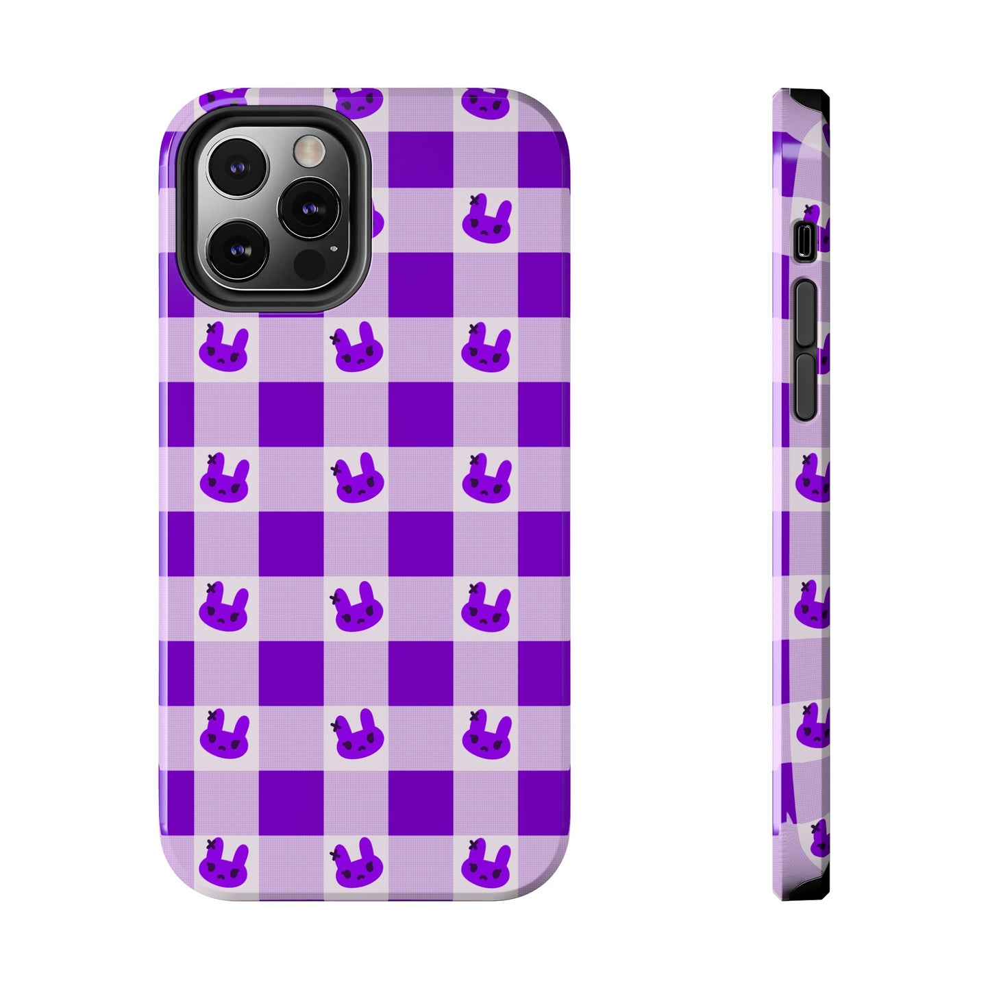 Purple X Bunny Phone Case (iPhone)