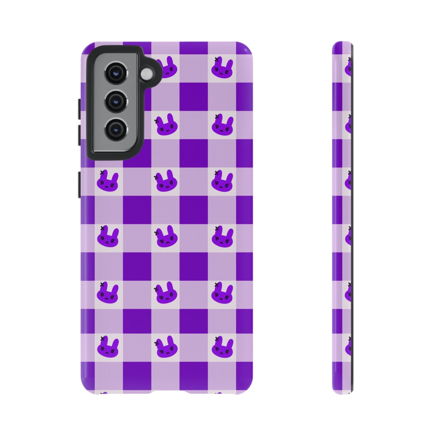 Purple X Bunny Phone Case (Google and Samsung)