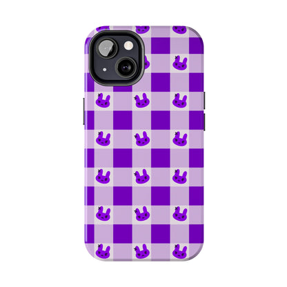 Purple X Bunny Phone Case (iPhone)