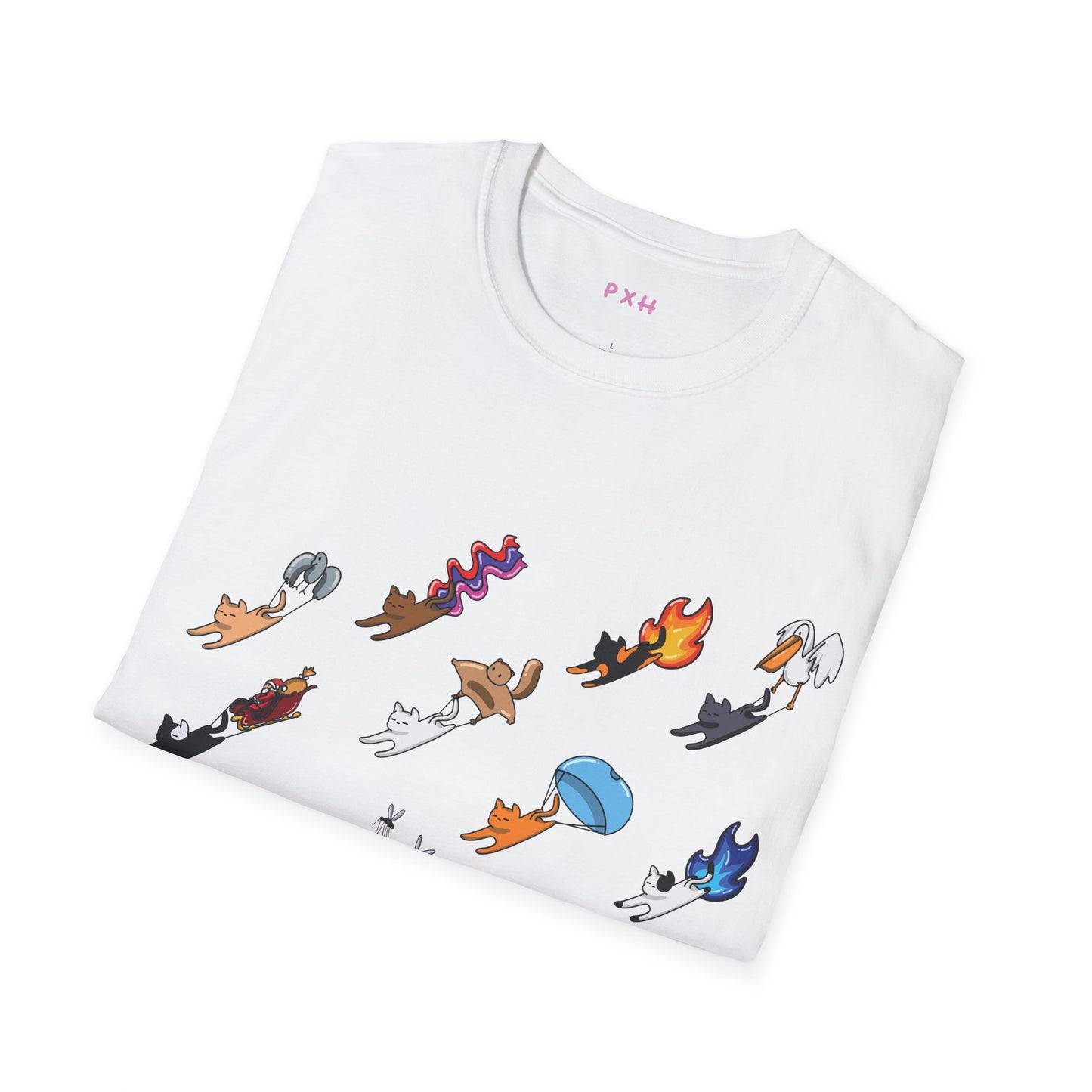 Flying Cats T Shirt