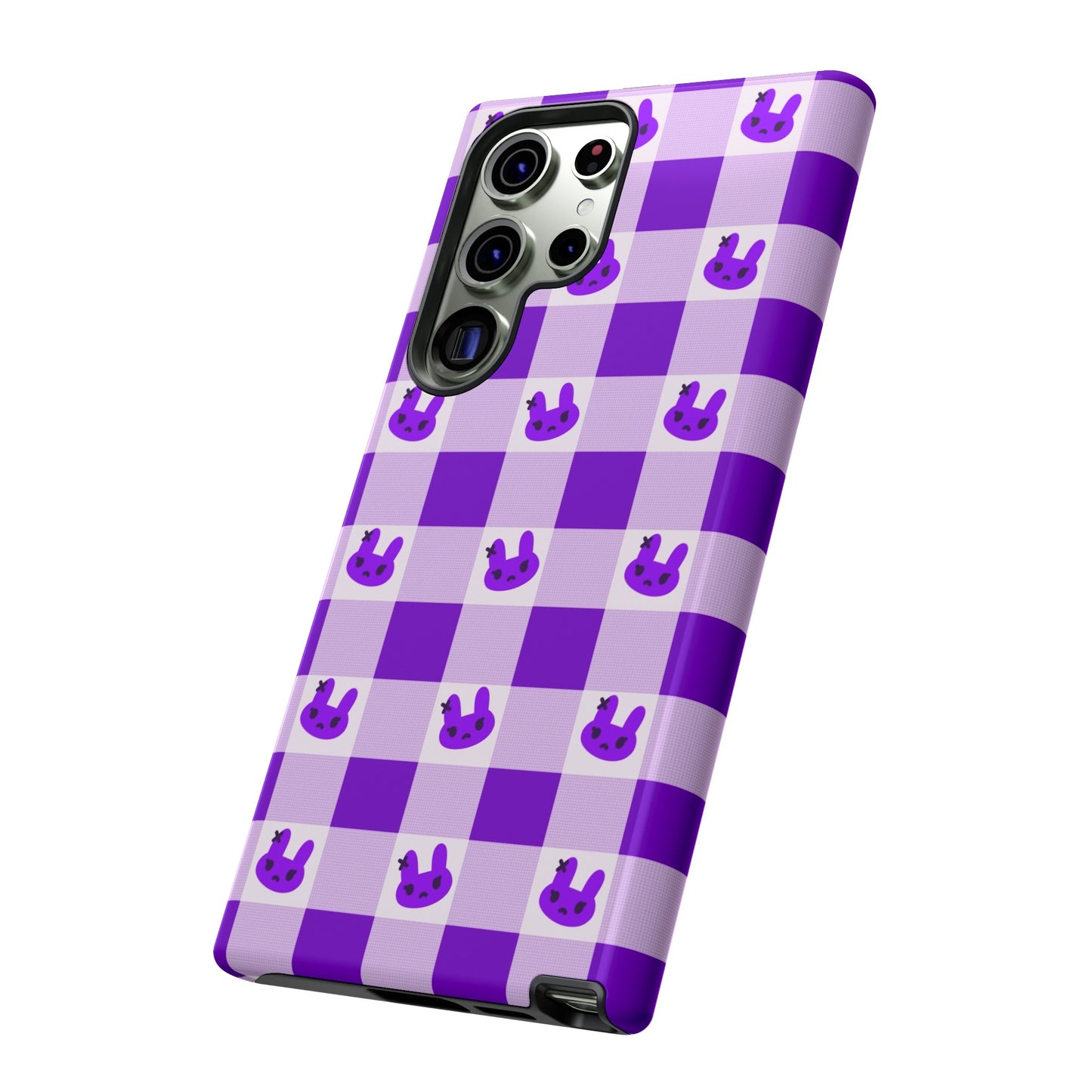 Purple X Bunny Phone Case (Google and Samsung)