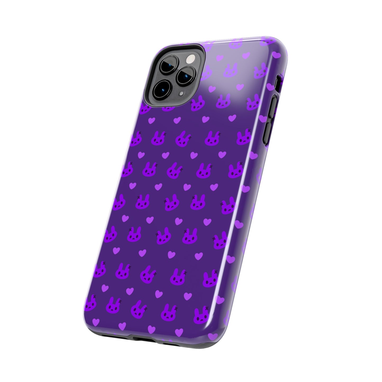 Cute Bunny Purple Phone Case (iPhone)