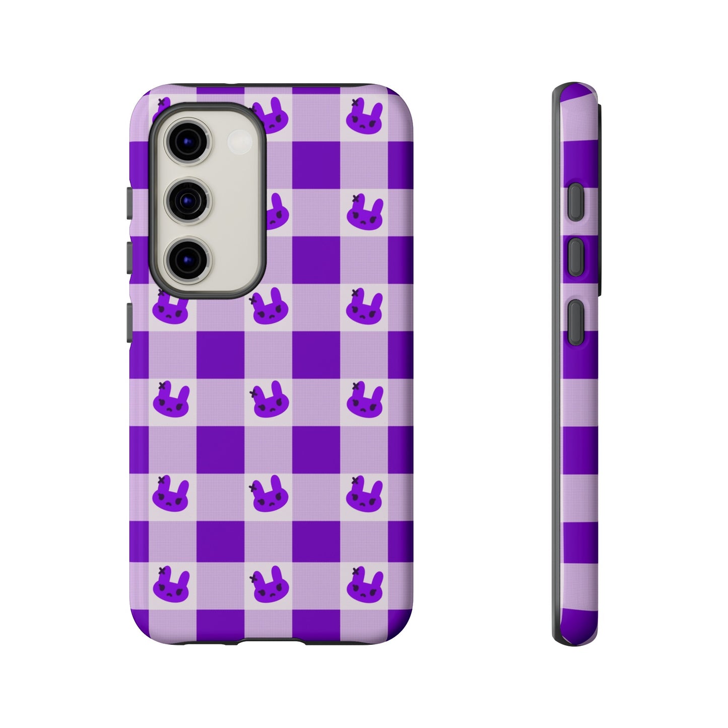 Purple X Bunny Phone Case (Google and Samsung)