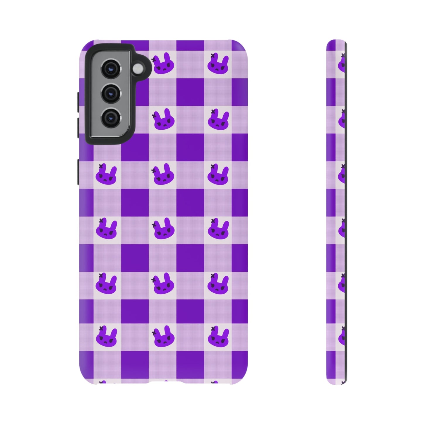 Purple X Bunny Phone Case (Google and Samsung)