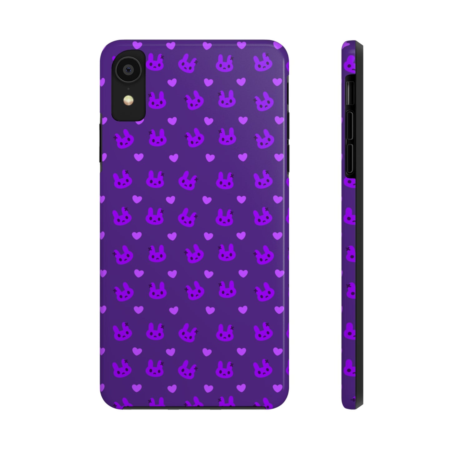 Cute Bunny Purple Phone Case (iPhone)