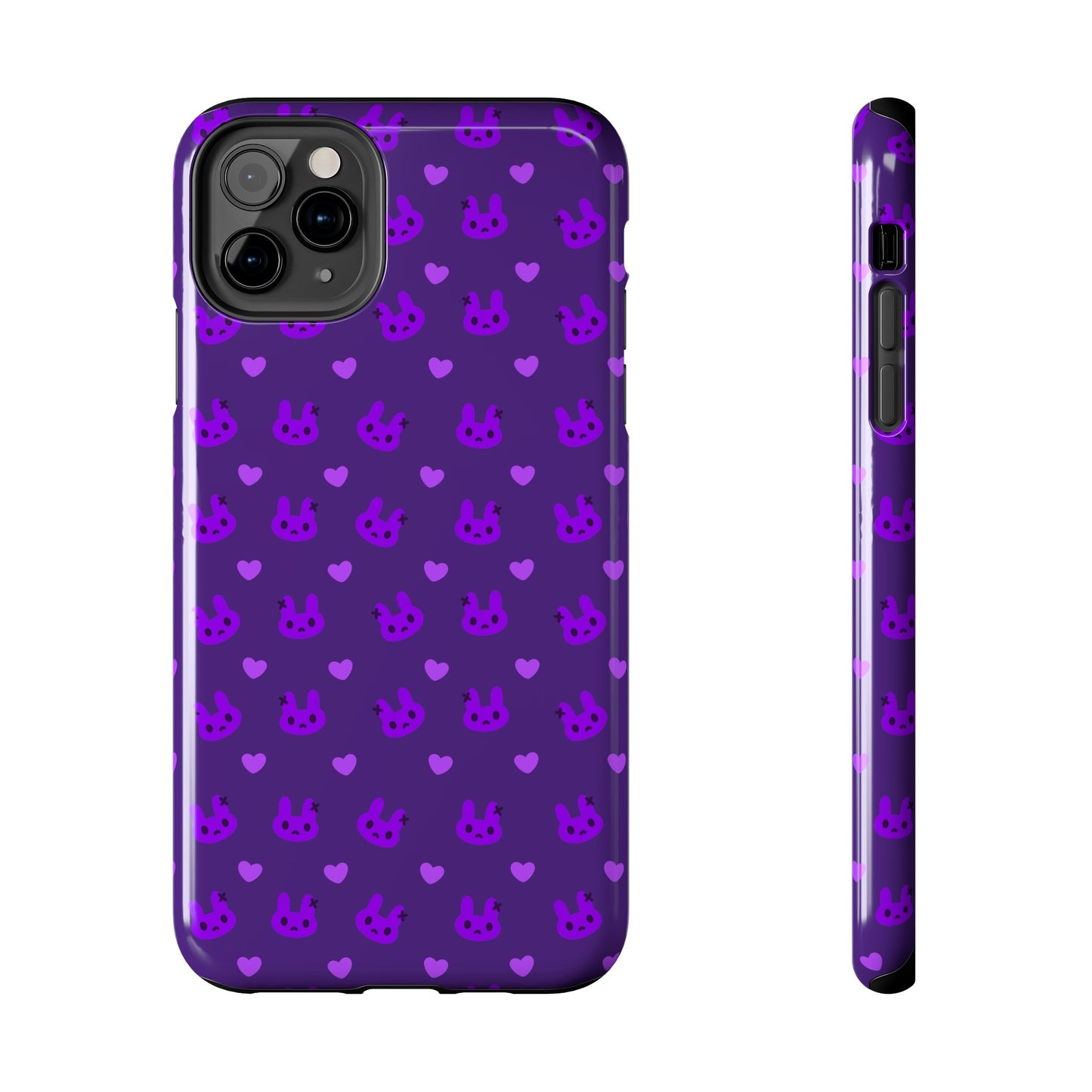 Cute Bunny Purple Phone Case (iPhone)