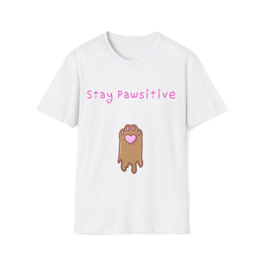 Stay Pawsitive T Shirt