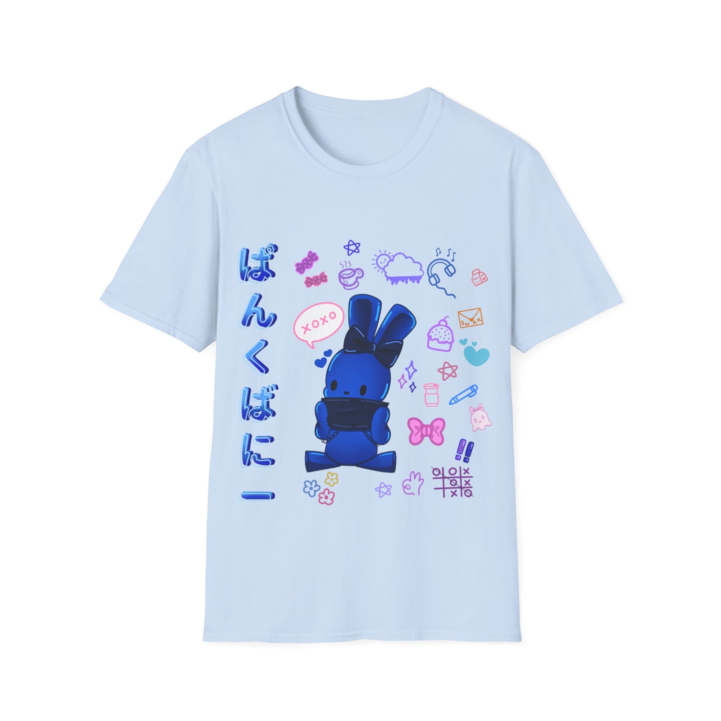 Harajuku Blue X Bunny T Shirt