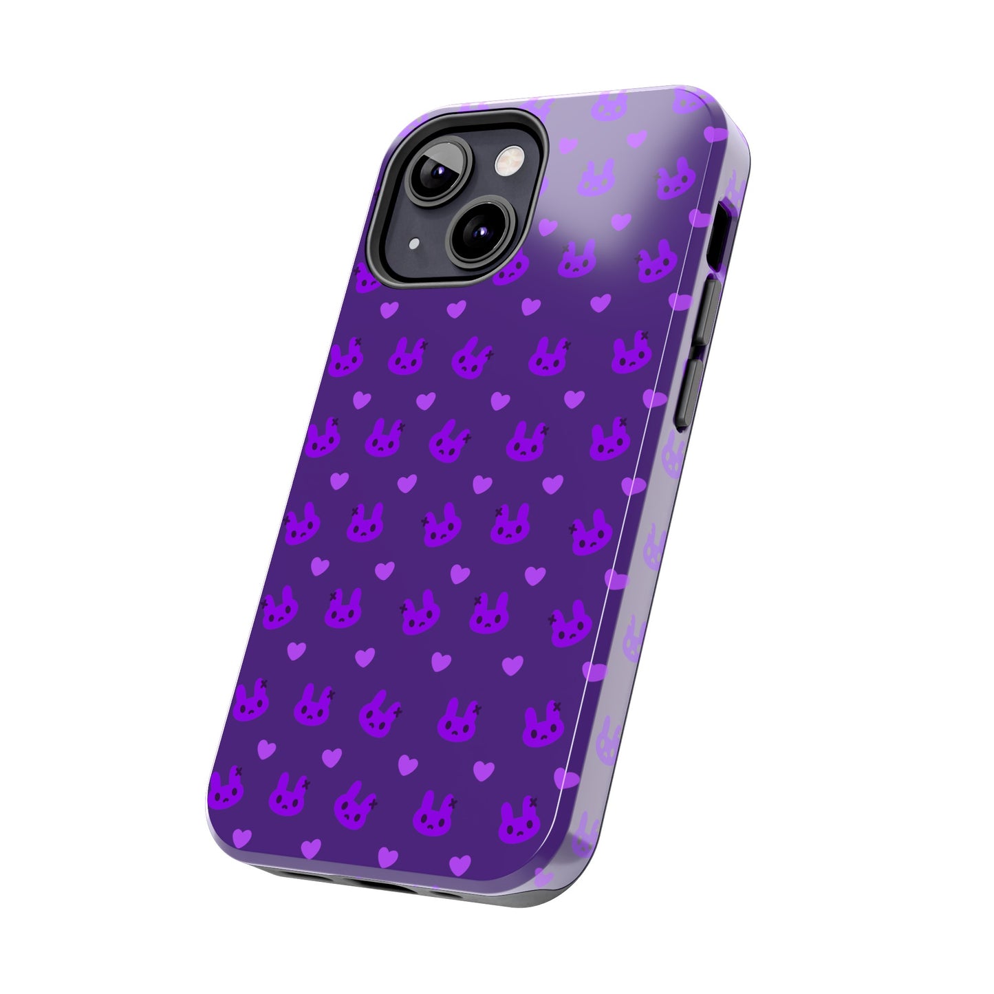 Cute Bunny Purple Phone Case (iPhone)