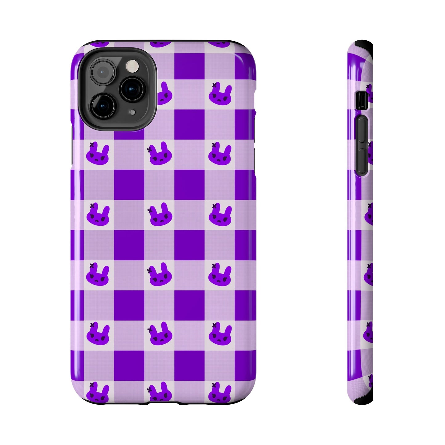 Purple X Bunny Phone Case (iPhone)