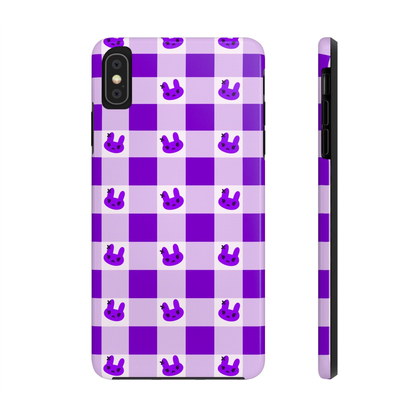 Purple X Bunny Phone Case (iPhone)