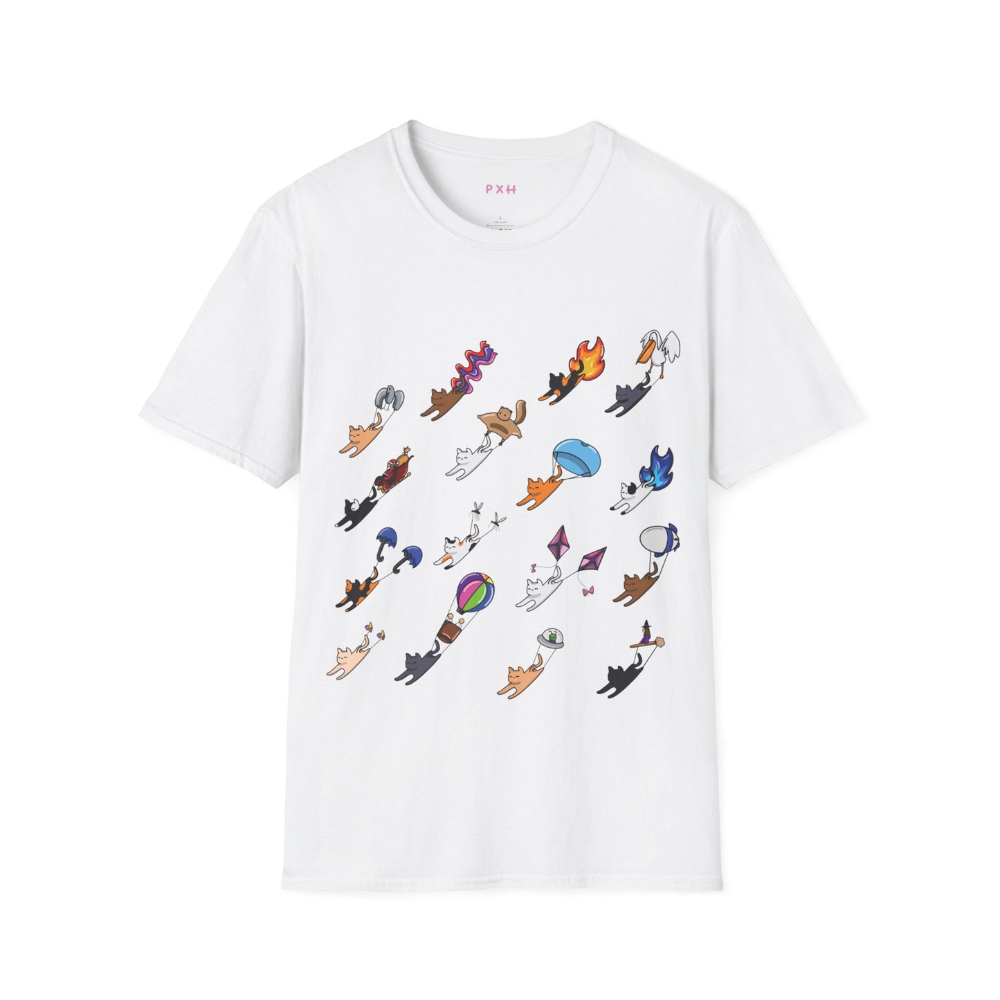 Flying Cats T Shirt