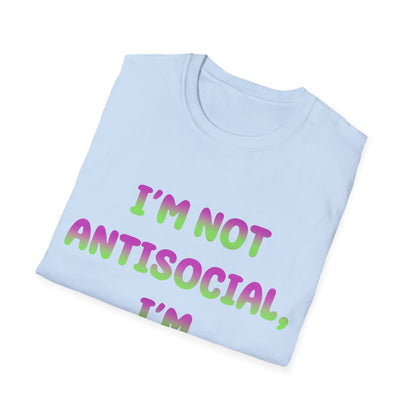 Selectively Social T Shirt