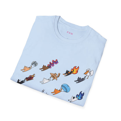 Flying Cats T Shirt