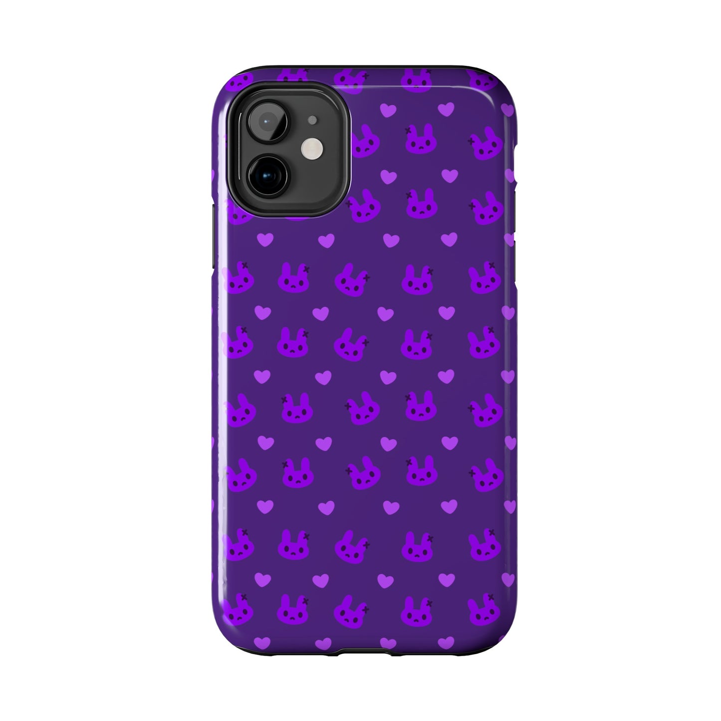 Cute Bunny Purple Phone Case (iPhone)