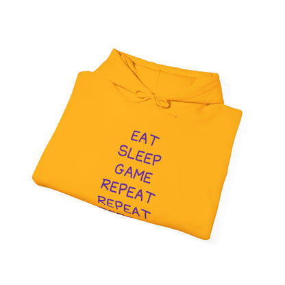 Eat Sleep Game Repeat Hoodie