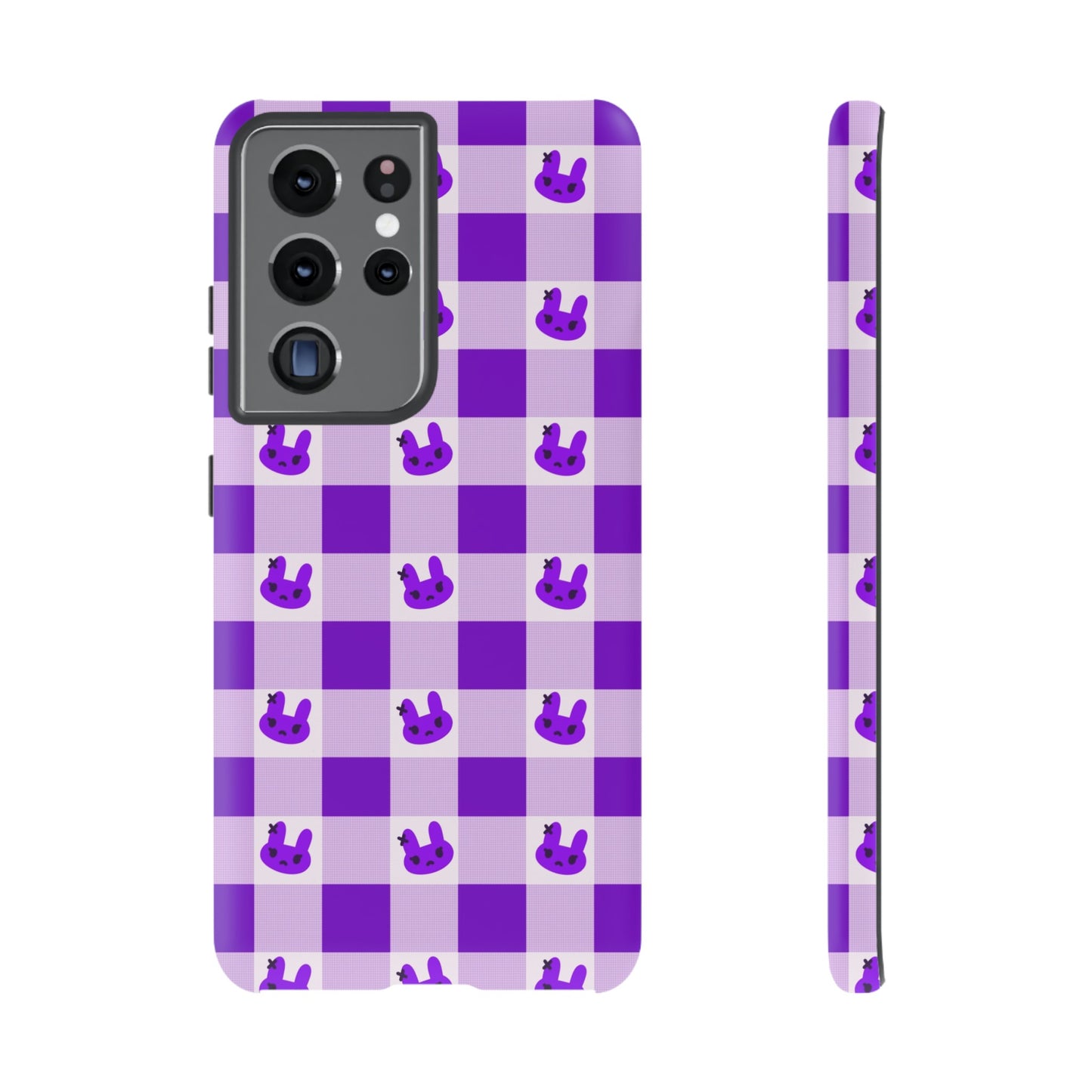 Purple X Bunny Phone Case (Google and Samsung)