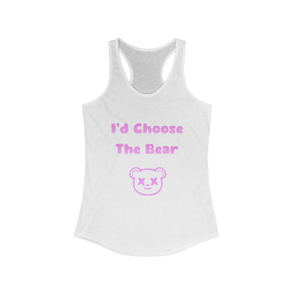 I'd Choose The Bear Tank Top