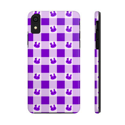 Purple X Bunny Phone Case (iPhone)