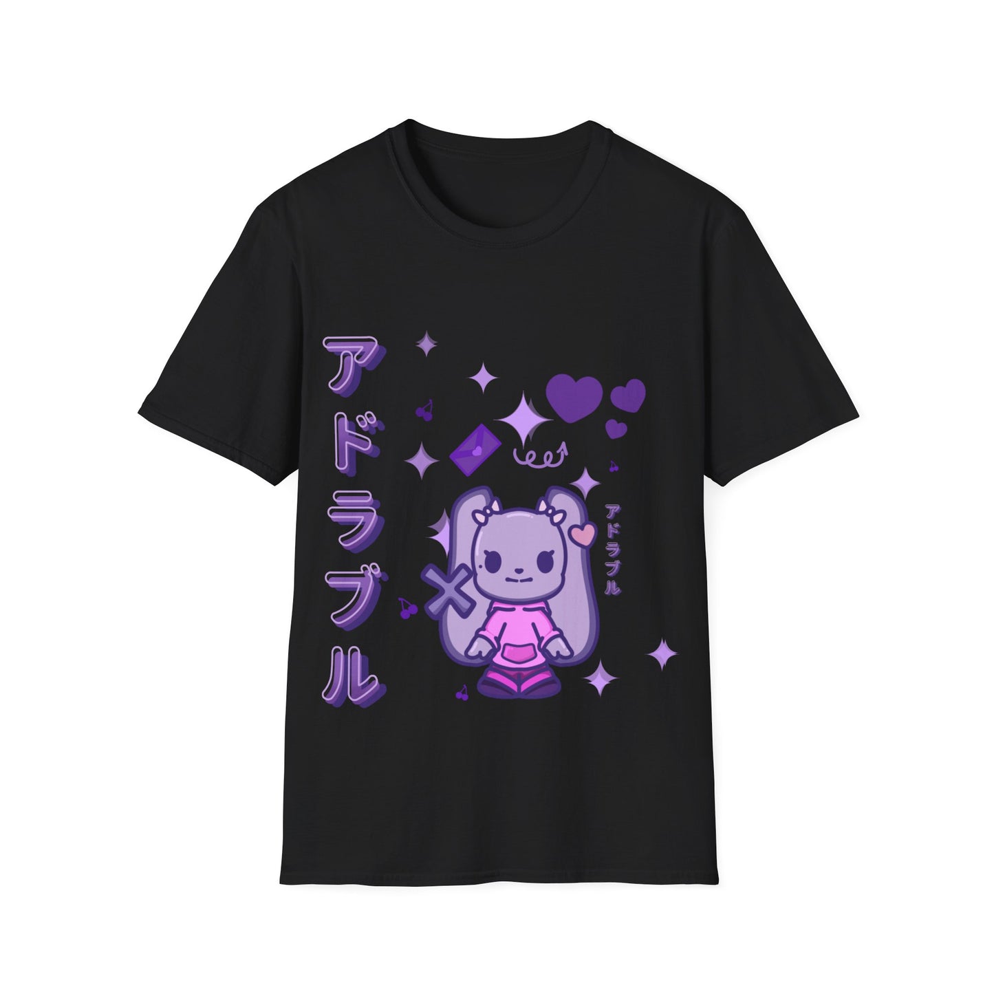 Purple X Bunny Grafitti T Shirt