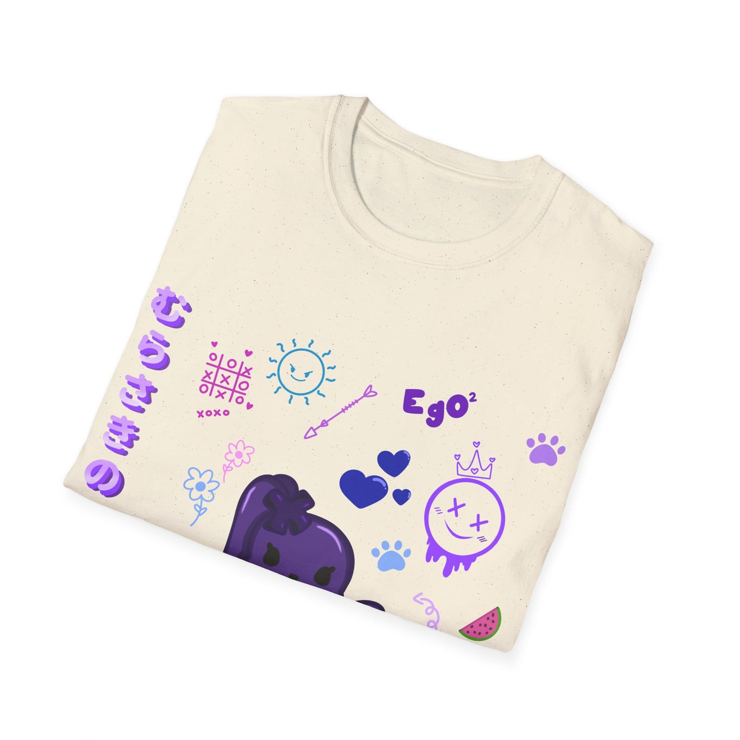 Harajuku Purple X Bunny T Shirt