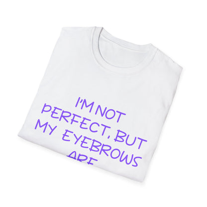 I'm Not Perfect But My Eyebrows Are T Shirt