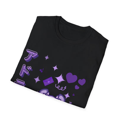 Purple X Bunny Grafitti T Shirt