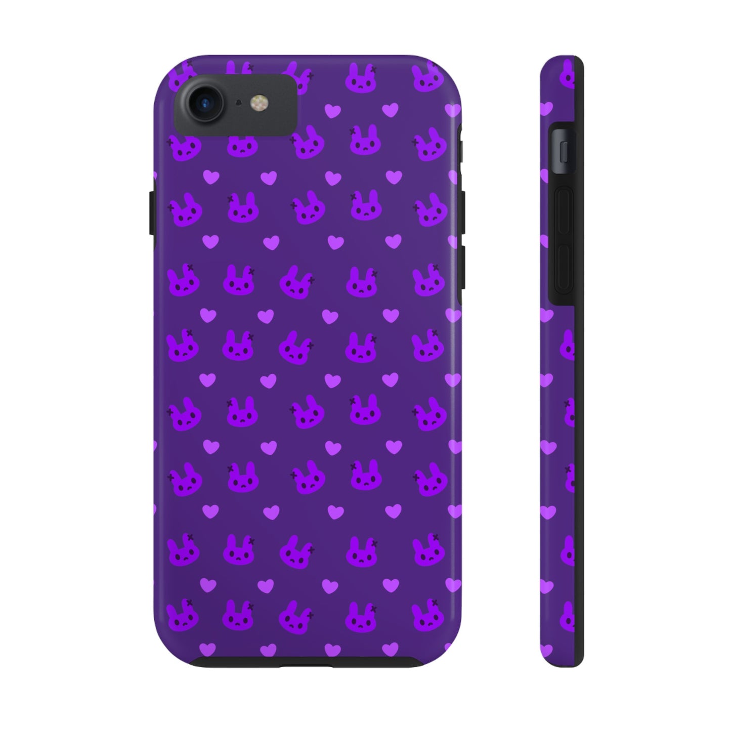 Cute Bunny Purple Phone Case (iPhone)