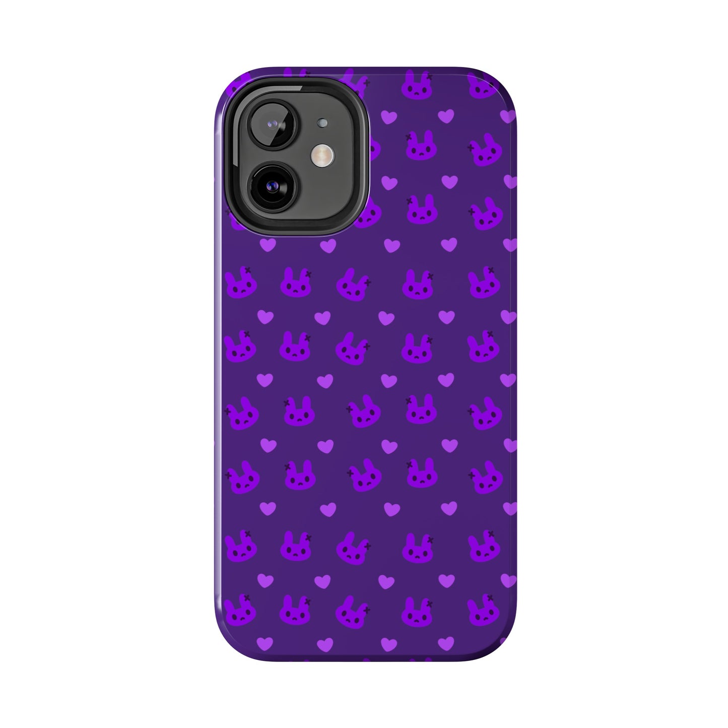 Cute Bunny Purple Phone Case (iPhone)