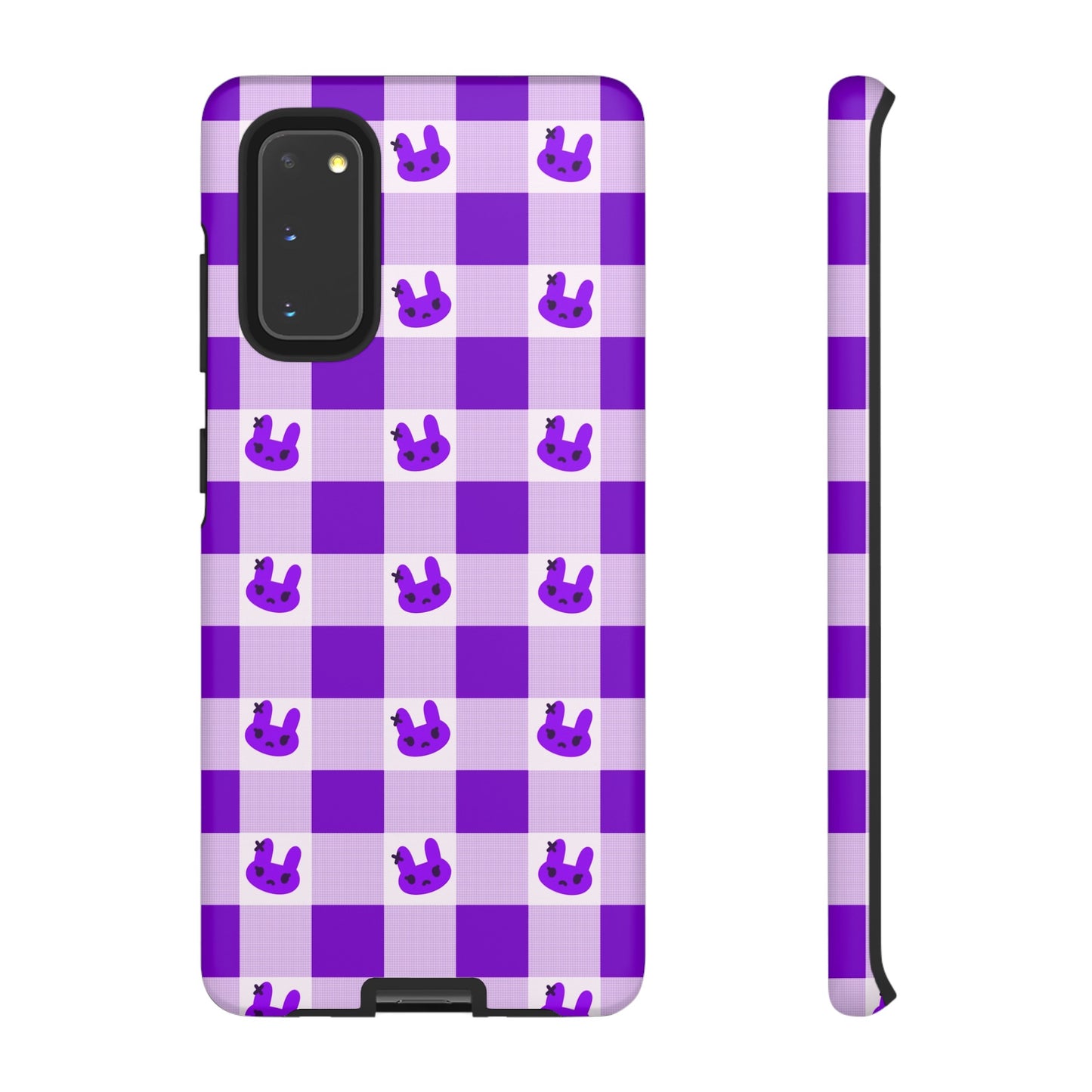 Purple X Bunny Phone Case (Google and Samsung)