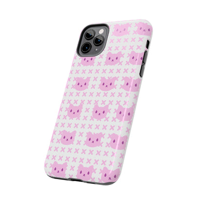 Pink X Cat Phone Case (iPhone)