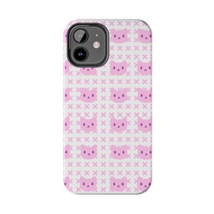 Pink X Cat Phone Case (iPhone)